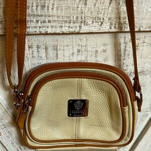 Medici Vera Pelle Leather Crossbody Shoulder Bag